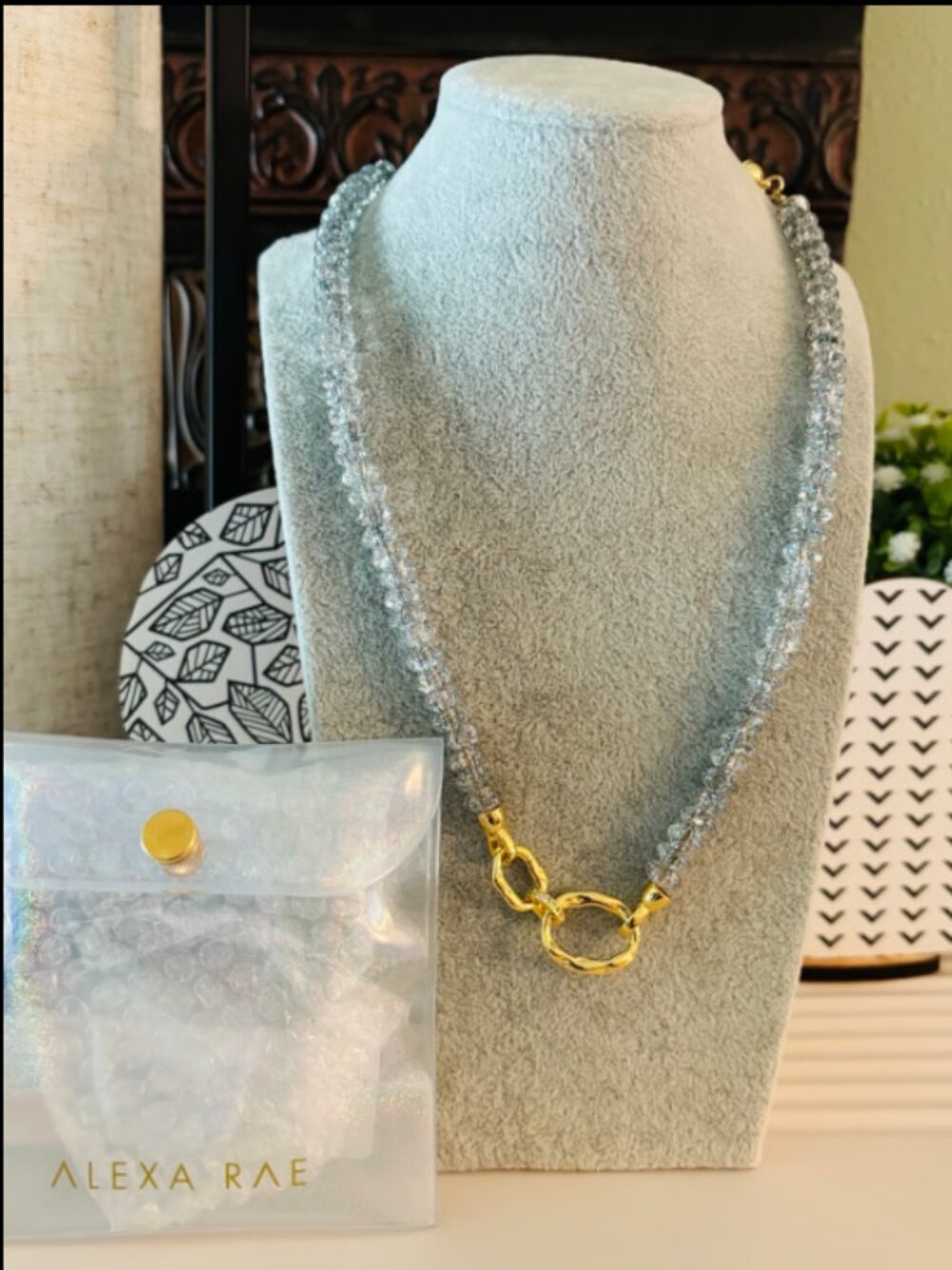 Bar by Alexa Rae California Girls Forever Necklace- Gold Storm